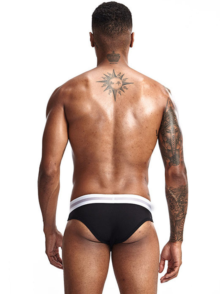 3 Pack Men's Breathable Big Pouch Briefs | dmunderwear detail image 9