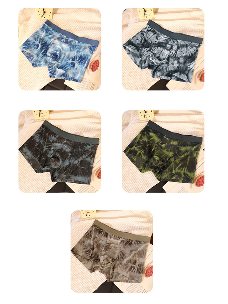 3 Pack Men's Breathable Camouflage Trunks | dmunderwear detail image 16