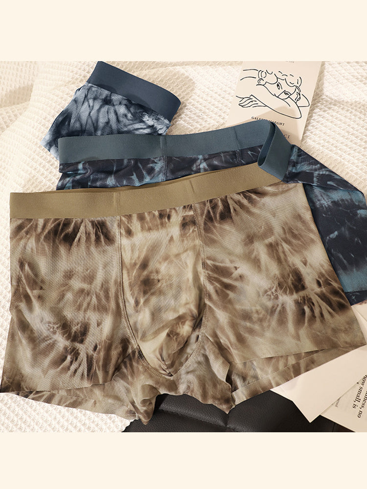 3 Pack Men's Breathable Camouflage Trunks | dmunderwear detail image 6
