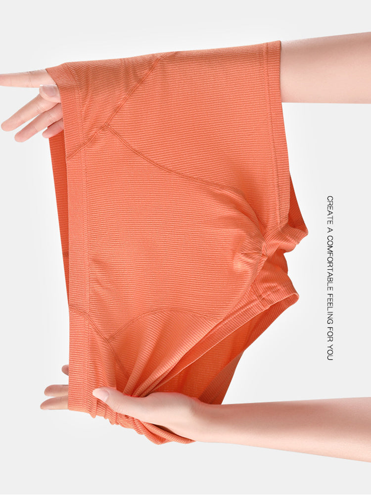 3 Pack Men's Breathable Comfort U-Shaped Raised Pocket Ribbed Briefs | dmunderwear detail image 4