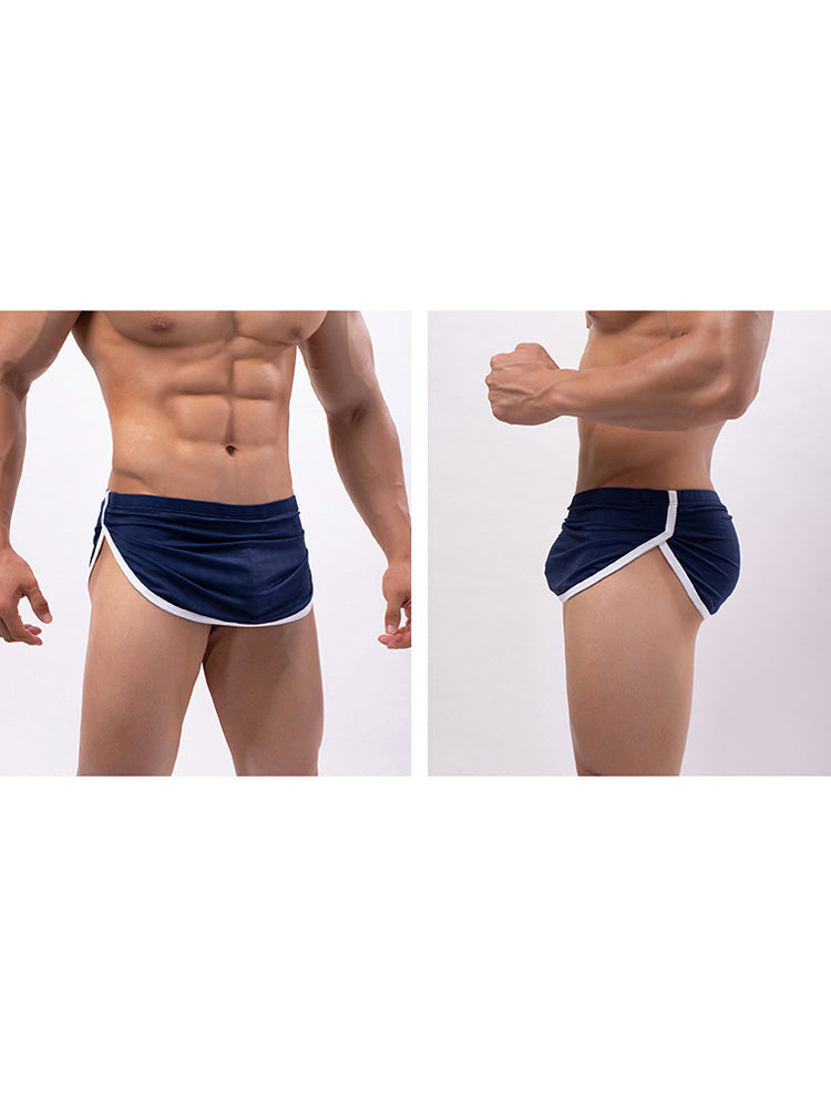 3 Pack Men's Breathable Mesh Full Coverage Trendy Design Soft Boxers | dmunderwear detail image 8