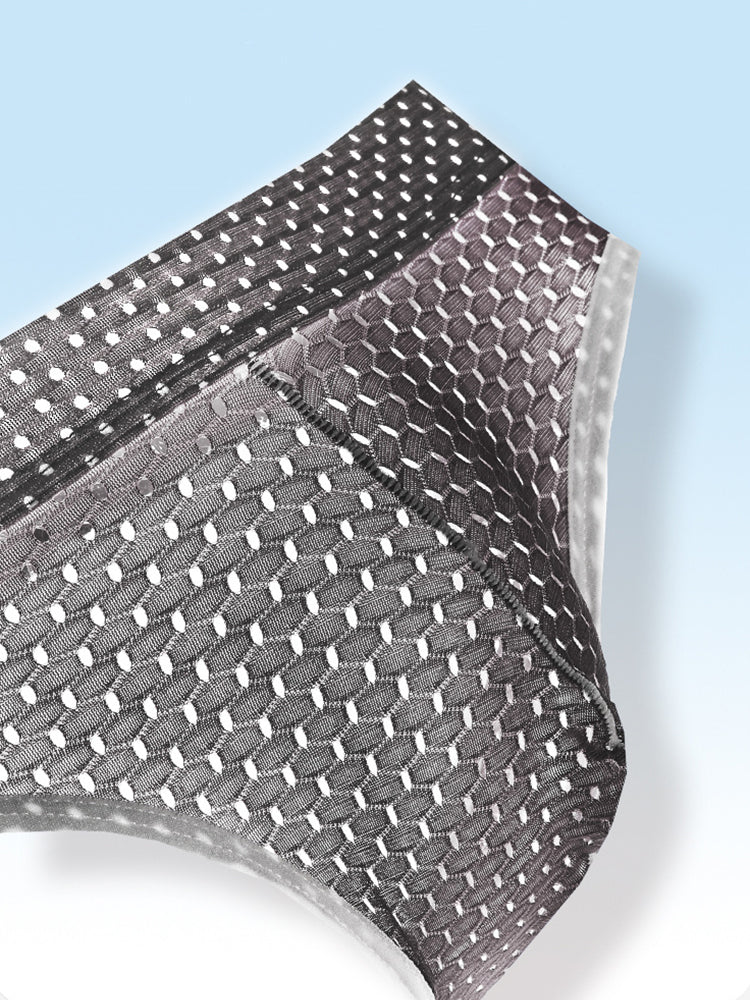 3 Pack Men's Breathable Mesh Ice Silk Sexy Stretch Fit Jockstrap | dmunderwear detail image 7