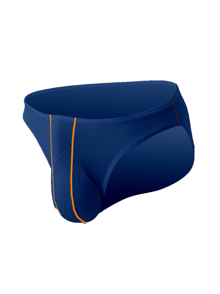 3 Pack Men's Breathable Mesh Sexy Low-Rise Supportive Pouch Bikini | dmunderwear detail image 17
