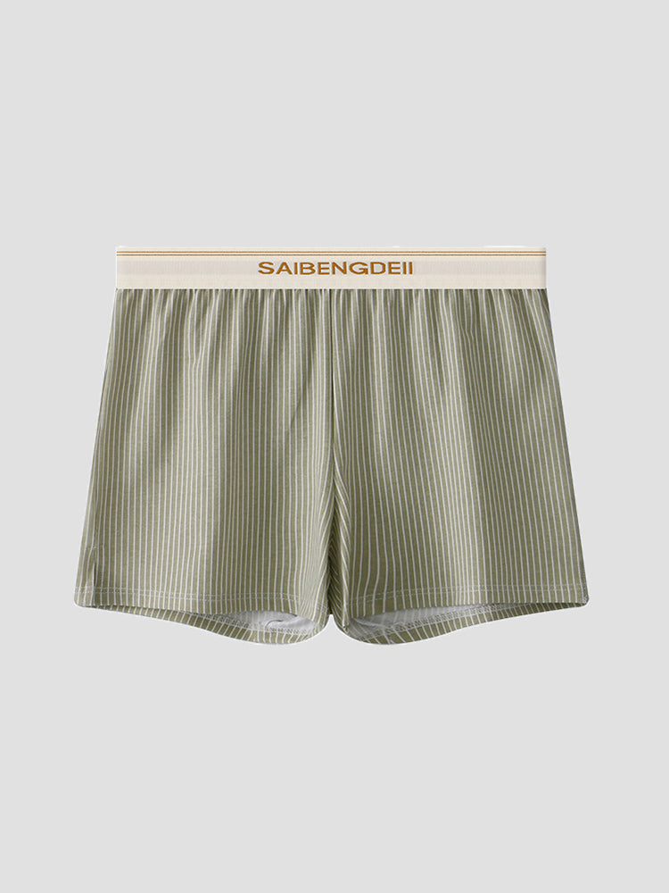 3 Pack Men's Breathable Soft Cotton Loose Fit Tagless & Seamless Boxer Shorts | dmunderwear