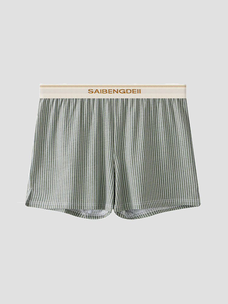 3 Pack Men's Breathable Soft Cotton Loose Fit Tagless & Seamless Boxer Shorts | dmunderwear detail image 19