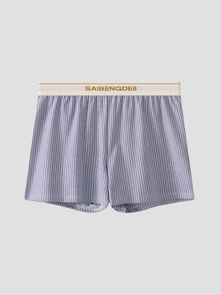 3 Pack Men's Breathable Soft Cotton Loose Fit Tagless & Seamless Boxer Shorts | dmunderwear detail image 20