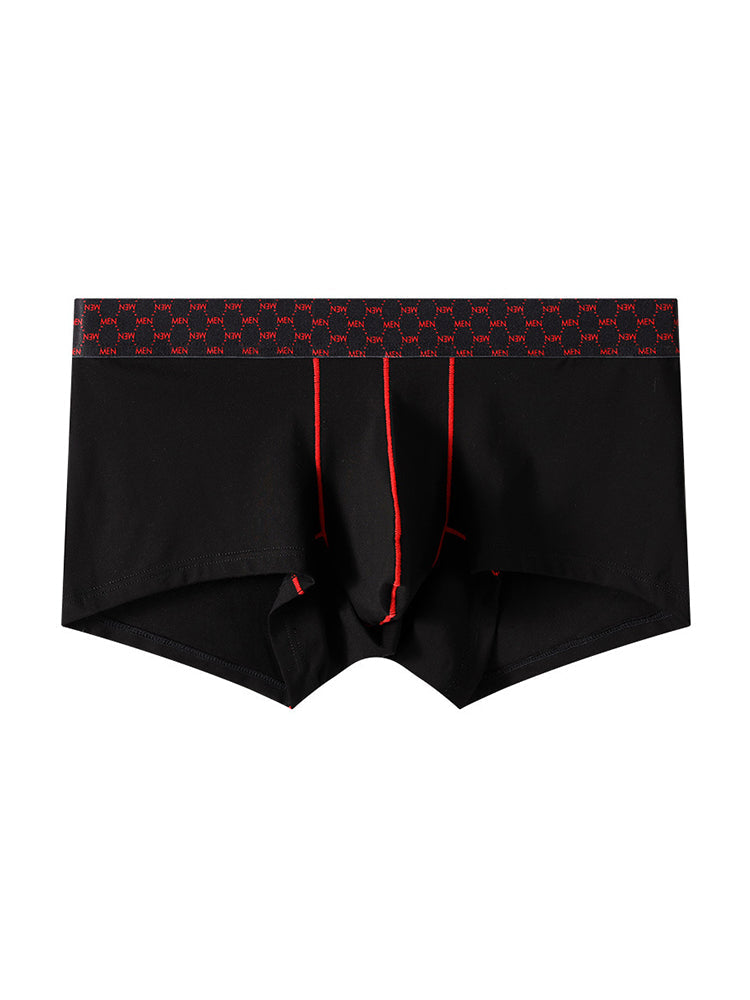 3 Pack Men's Casual Fitness Cotton Trunks | dmunderwear detail image 18