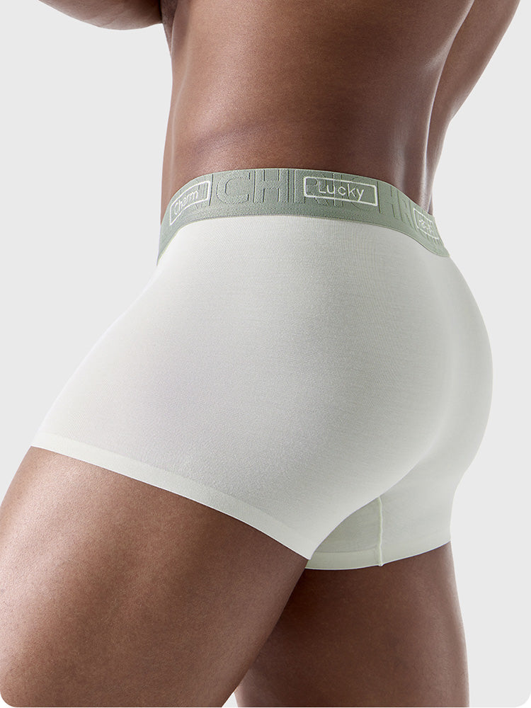 3 Pack Men's Comfy Waistband Anti-Chafing Supportive Pouch Trunks | dmunderwear detail image 5