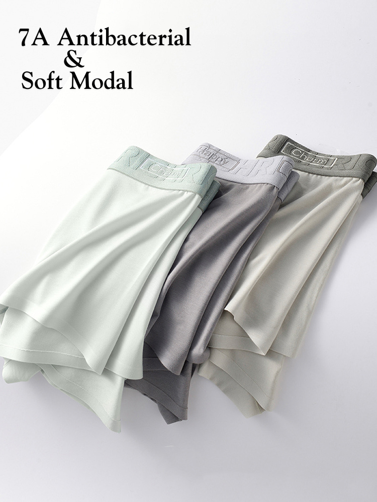 3 Pack Men's Comfy Waistband Anti-Chafing Supportive Pouch Trunks | dmunderwear detail image 9