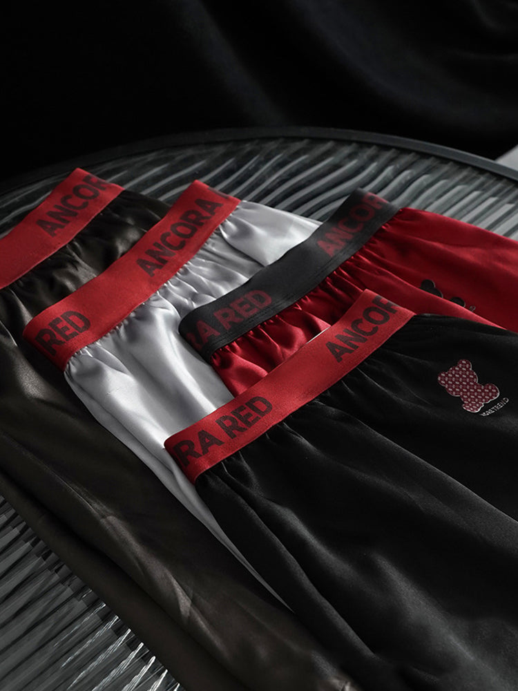 3 Pack Men's Comfy Waistband Odor-Control Ultra-Soft Boxer Briefs | dmunderwear detail image 7