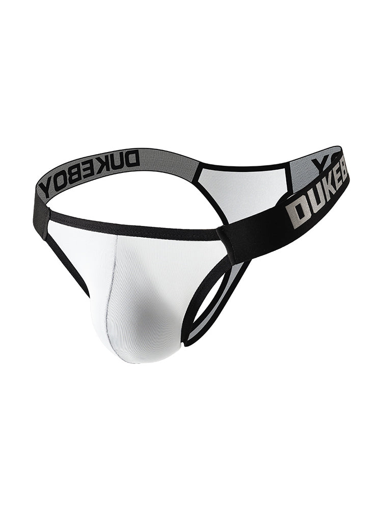 3 Pack Men's Comfy Wide Waistband Breathable Durable Stretch Thongs | dmunderwear detail image 13