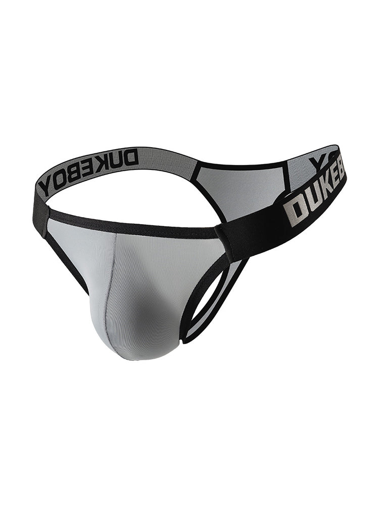 3 Pack Men's Comfy Wide Waistband Breathable Durable Stretch Thongs | dmunderwear detail image 14