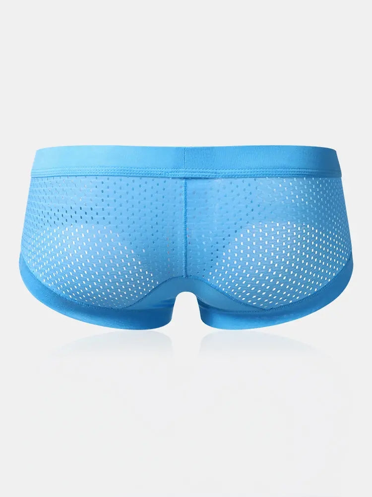 3 Pack Mens Contour Pouch Support Breathable Briefs | dmunderwear detail image 5