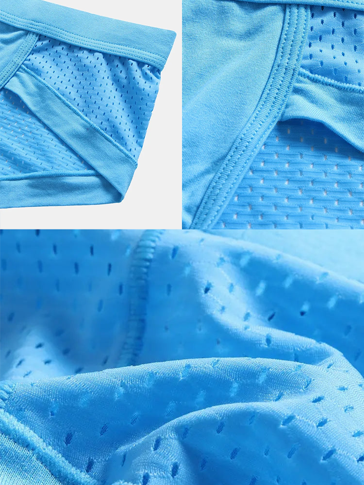 3 Pack Mens Contour Pouch Support Breathable Briefs | dmunderwear detail image 7