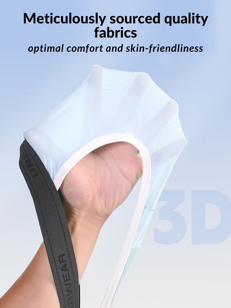 3 Pack Men's Contoured Pouch Ice Silk Thong | dmunderwear detail image 10