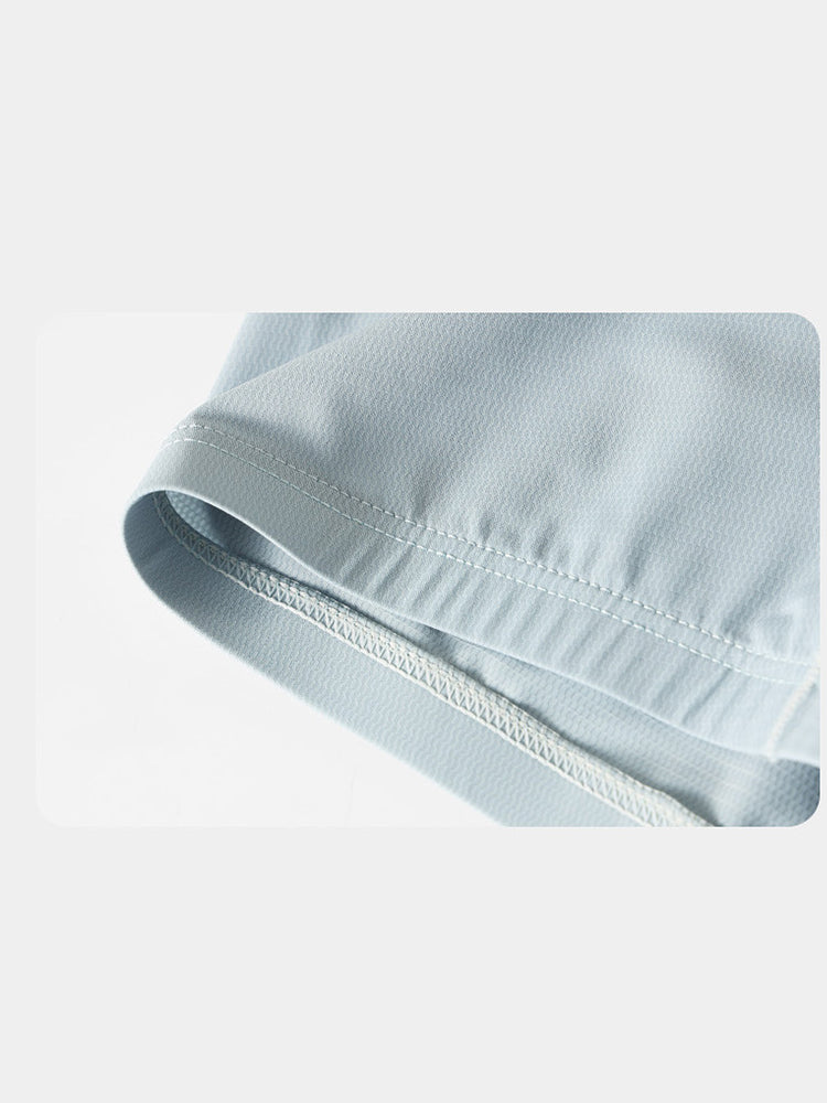 3 Pack Men's Contoured Pouch Seamless Trunks | dmunderwear detail image 11