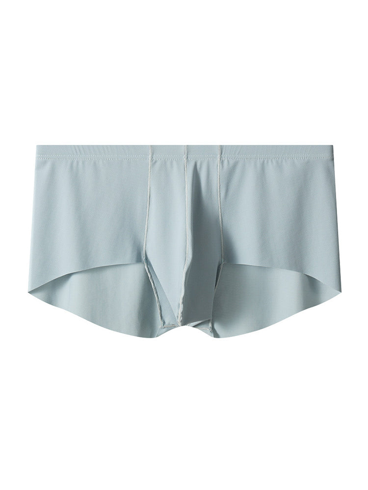 3 Pack Men's Contoured Pouch Seamless Trunks | dmunderwear detail image 19