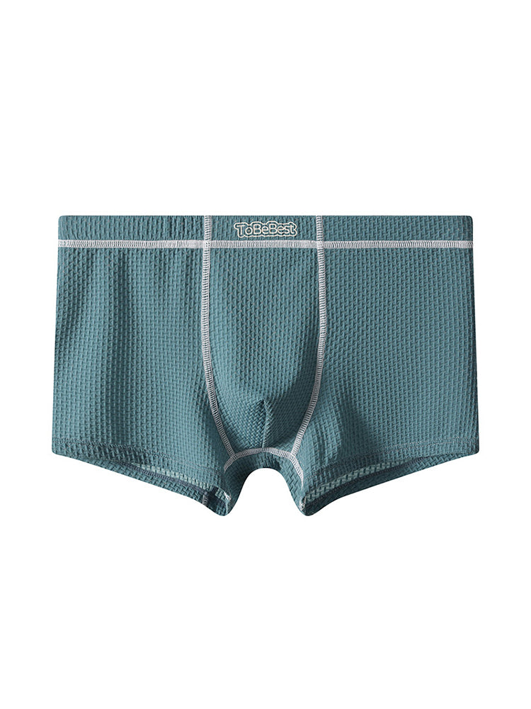 3 pack Men's Cool-Sensing Trunks | dmunderwear detail image 12