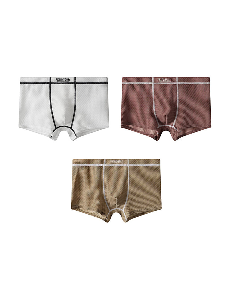 3 pack Men's Cool-Sensing Trunks | dmunderwear detail image 8