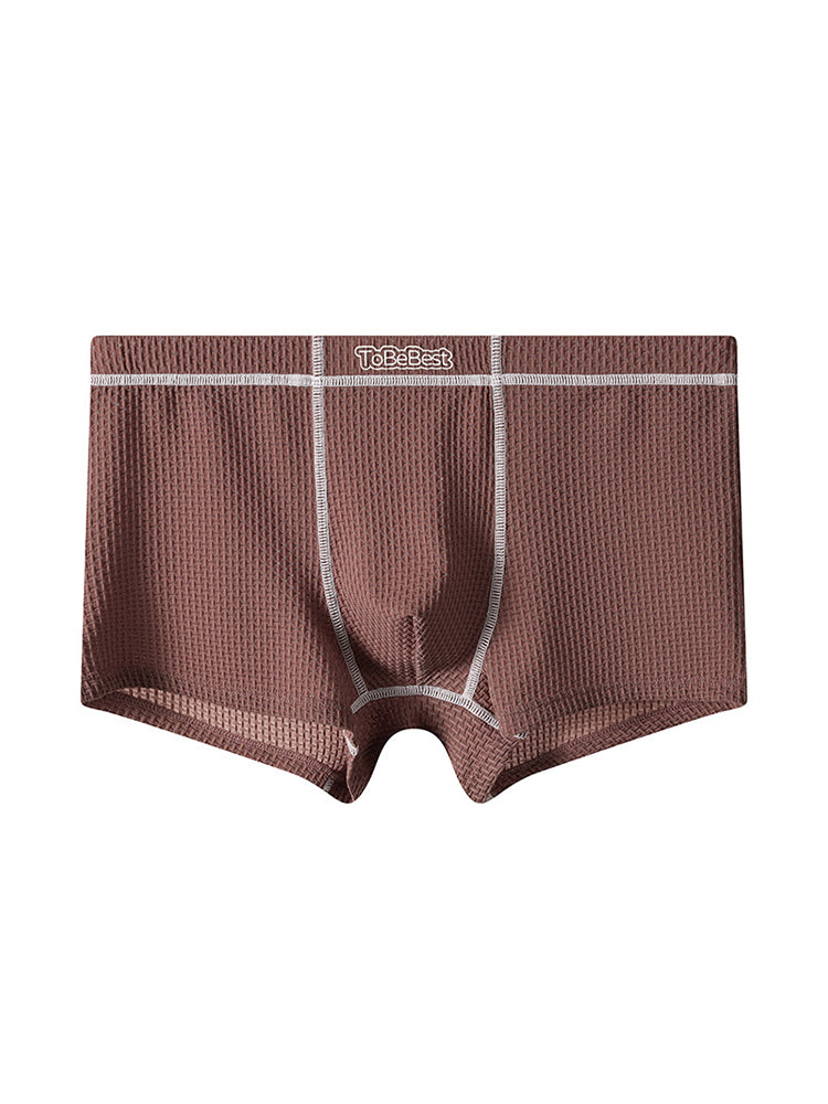 3 pack Men's Cool-Sensing Trunks | dmunderwear detail image 9