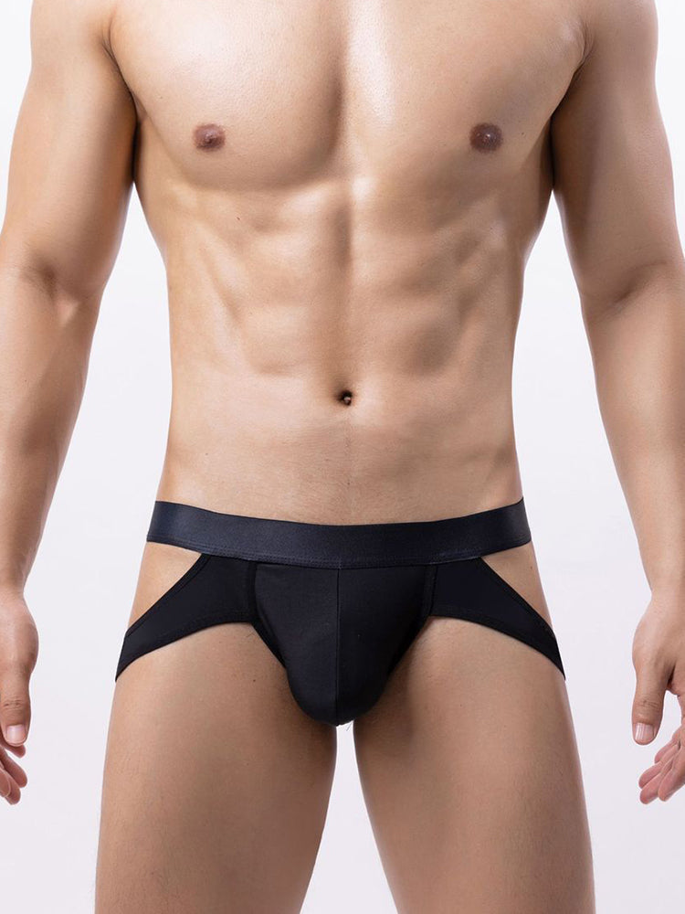 3 Pack Men's Cooling Airflow Trendy Design Sexy Stretch Fit Jockstrap | dmunderwear detail image 16