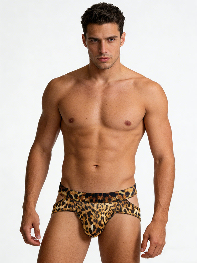 3 Pack Men's Cooling Airflow Trendy Design Sexy Stretch Fit Jockstrap | dmunderwear detail image 3