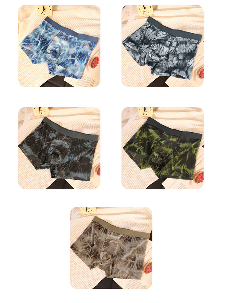 3 Pack Men's Cooling Quick-Dry Breathable Camouflage Sports Trunks | dmunderwear detail image 14