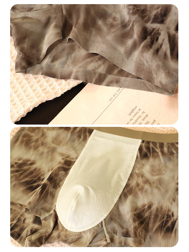 3 Pack Men's Cooling Quick-Dry Breathable Camouflage Sports Trunks | dmunderwear detail image 8