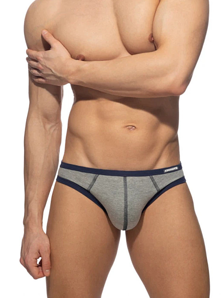 3-pack Men's Cotton 3D U-pouch Briefs | dmunderwear detail image 10
