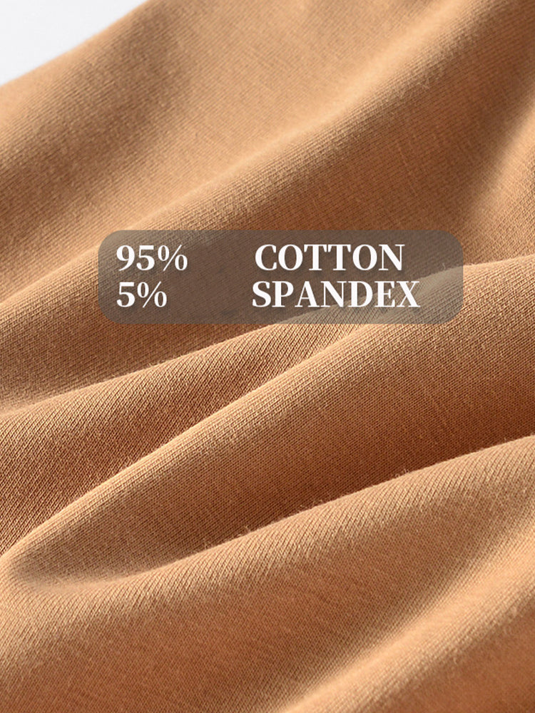 3 Pack Men's Cotton Mid-Rise Breathable Sports Tights Men's Boxer Briefs | dmunderwear detail image 12