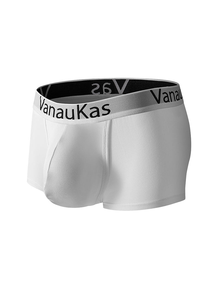 3 Pack Men's Double-Layered Gusset Odor-Control Seamless Trunks | dmunderwear detail image 14