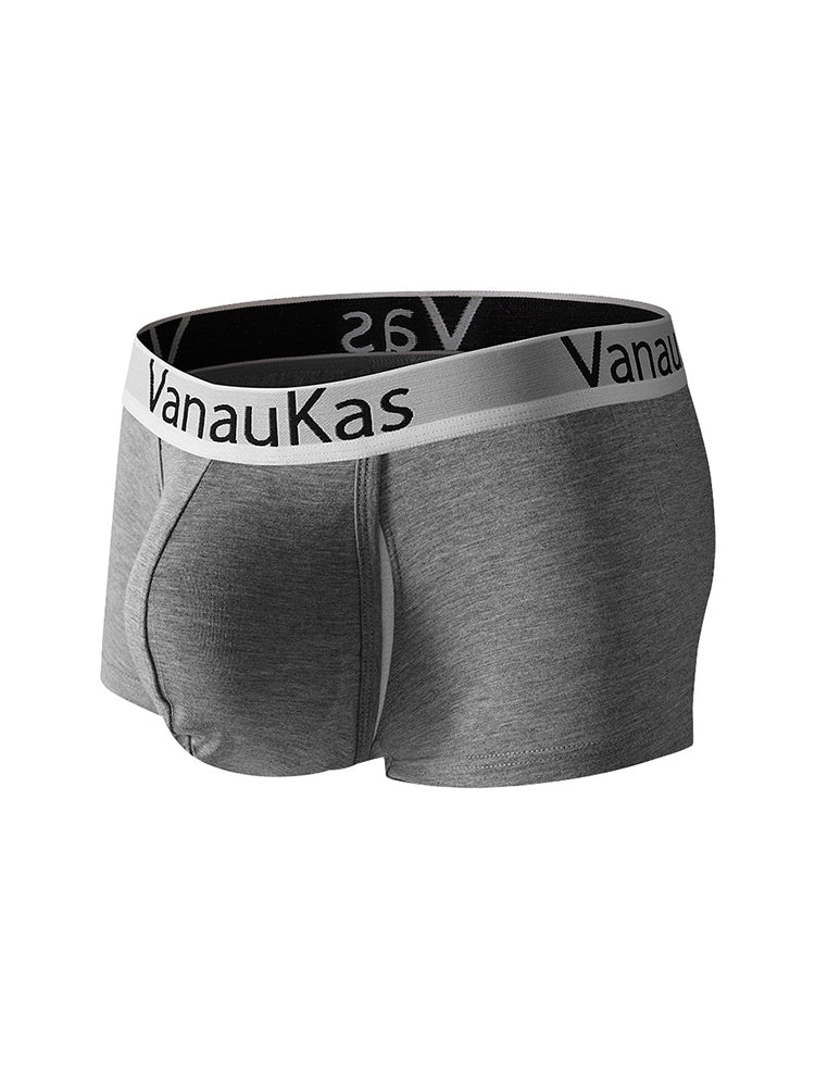 3 Pack Men's Double-Layered Gusset Odor-Control Seamless Trunks | dmunderwear detail image 16