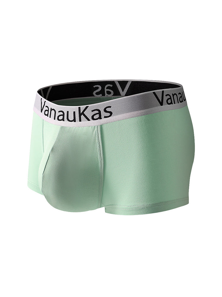 3 Pack Men's Double-Layered Gusset Odor-Control Seamless Trunks | dmunderwear detail image 18