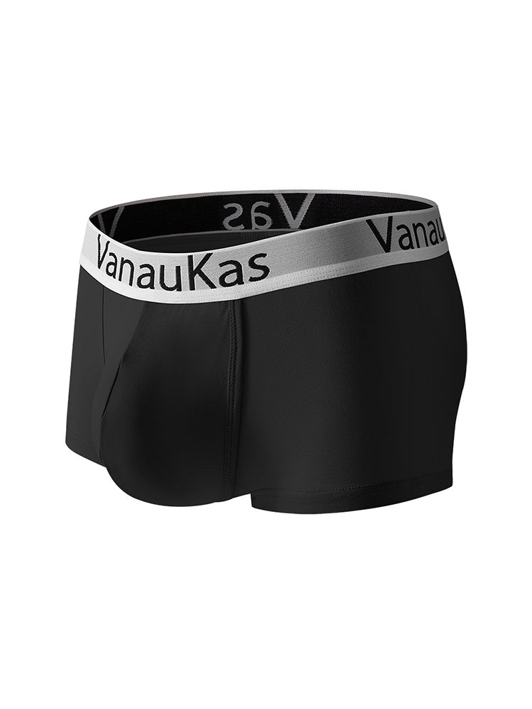 3 Pack Men's Double-Layered Gusset Odor-Control Seamless Trunks | dmunderwear detail image 19
