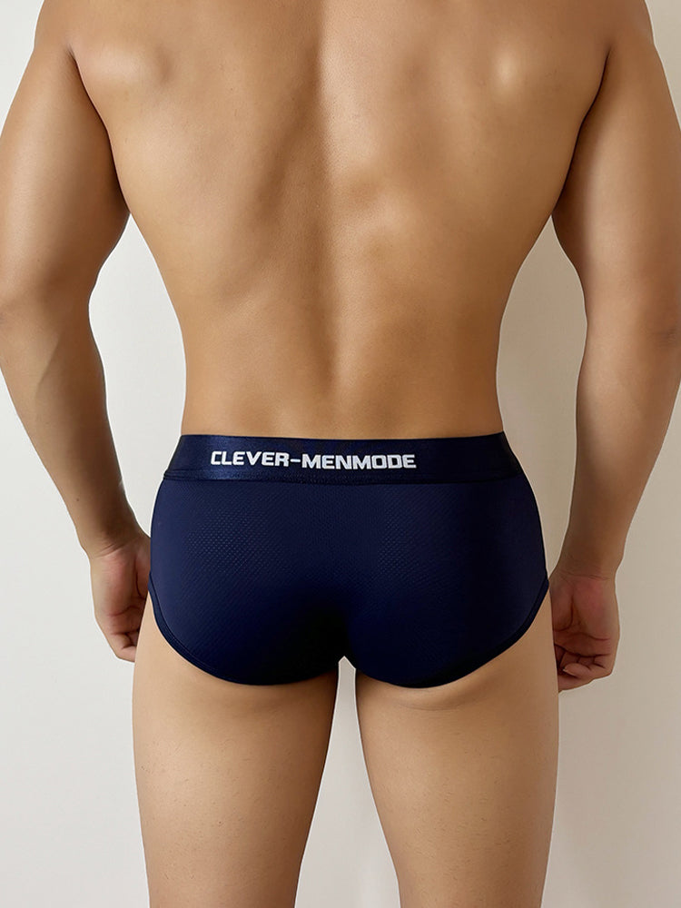 3 Pack Men's Durable Stretch Sexy Supportive Pouch Breathable Stay-Put Fit Trunks | dmunderwear detail image 10