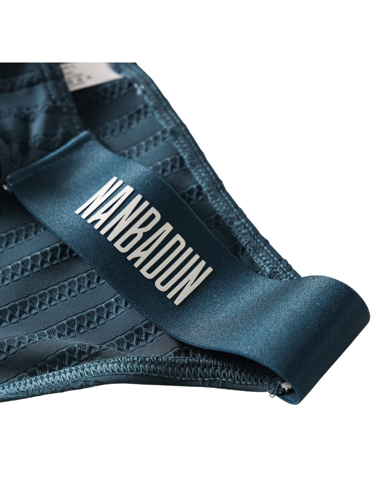 3 Pack Men's Durable Stretch Soft-Touch & Enhancing Pouch Bikinis | dmunderwear detail image 8
