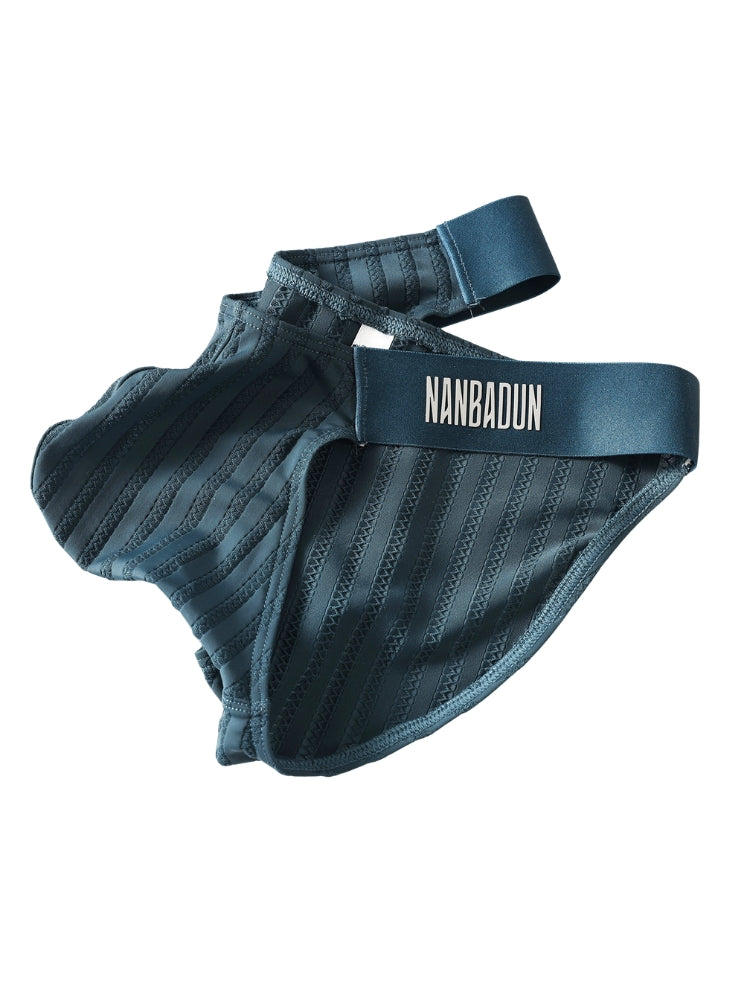 3 Pack Men's Durable Stretch Soft-Touch & Enhancing Pouch Bikinis | dmunderwear detail image 9