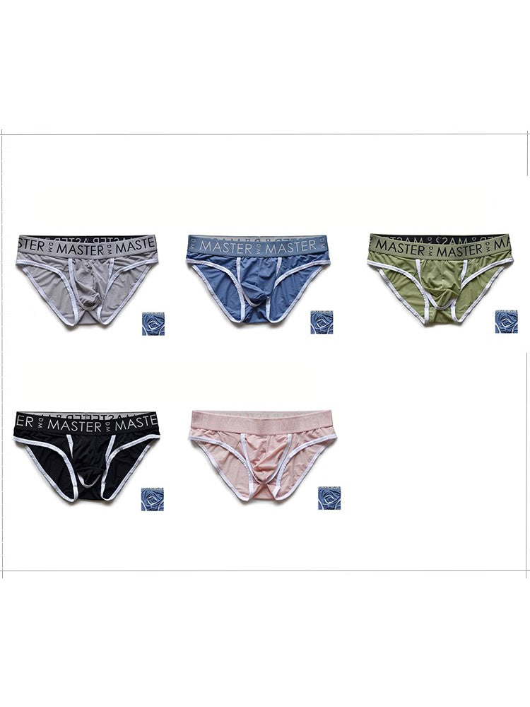 3 Pack Men's High-Elasticity Quick-Dry Pouch-Separated Briefs | dmunderwear detail image 10