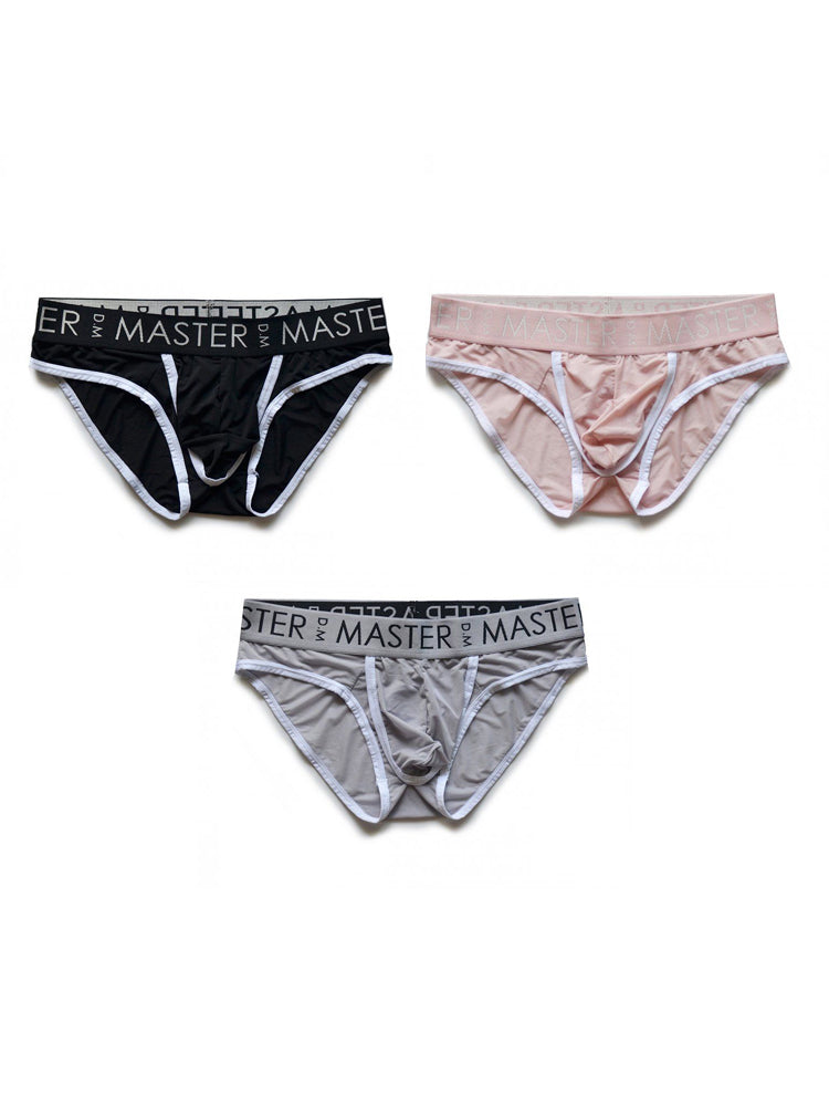 3 Pack Men's High-Elasticity Quick-Dry Pouch-Separated Briefs | dmunderwear detail image 2