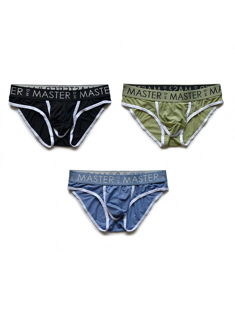 3 Pack Men's High-Elasticity Quick-Dry Pouch-Separated Briefs | dmunderwear detail image 8