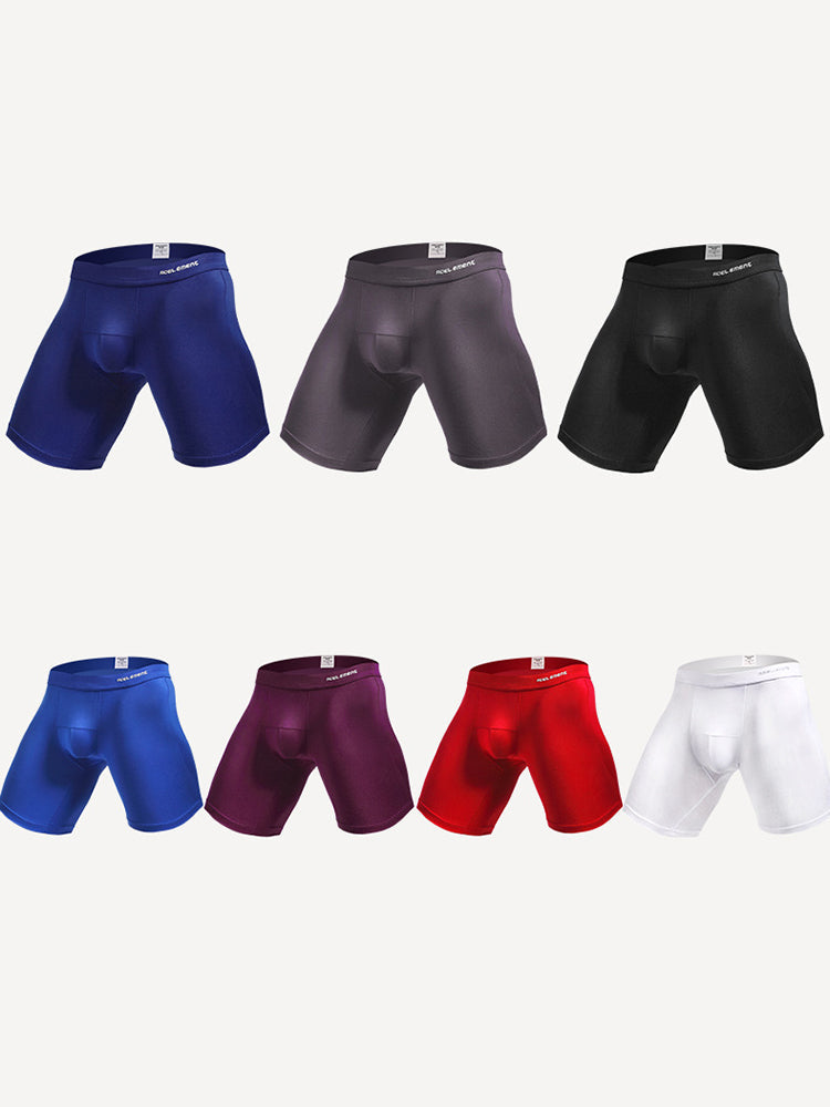 3 Pack Men's High-Stretch Anti-Chafing Quick-Dry Midway Briefs | dmunderwear detail image 8
