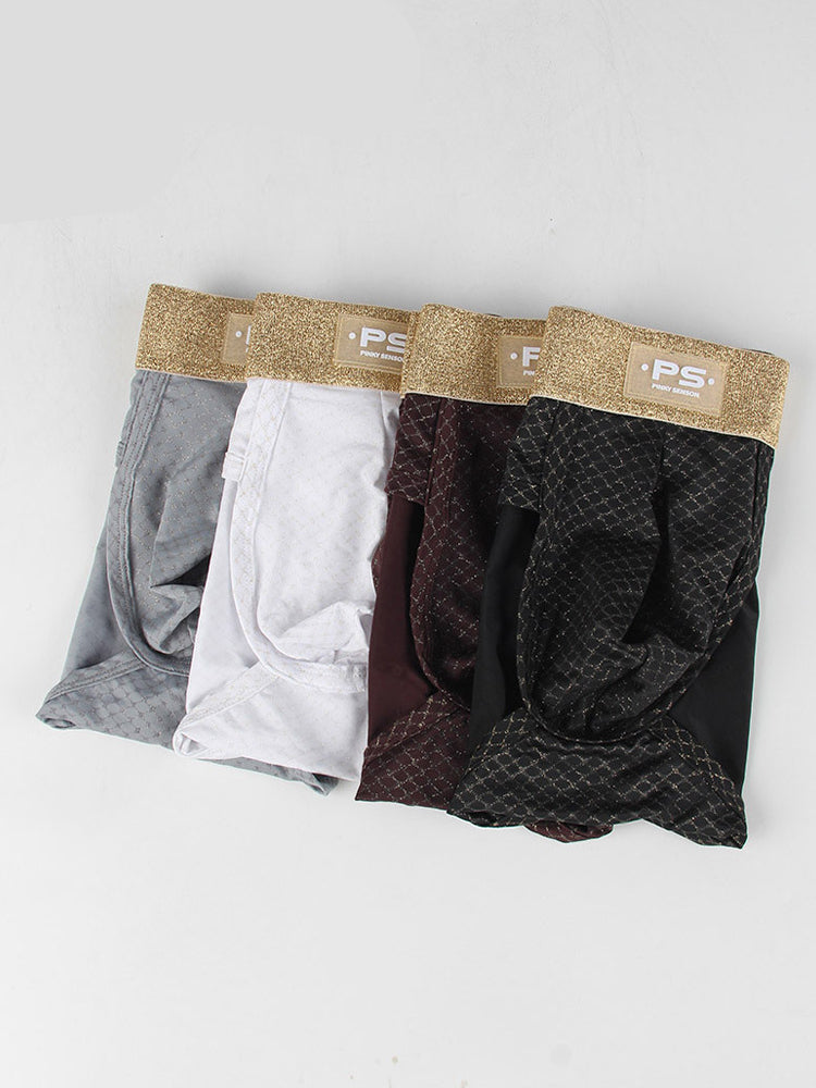 3 Pack Men's Quick-Dry Highly Elastic Briefs | dmunderwear detail image 9