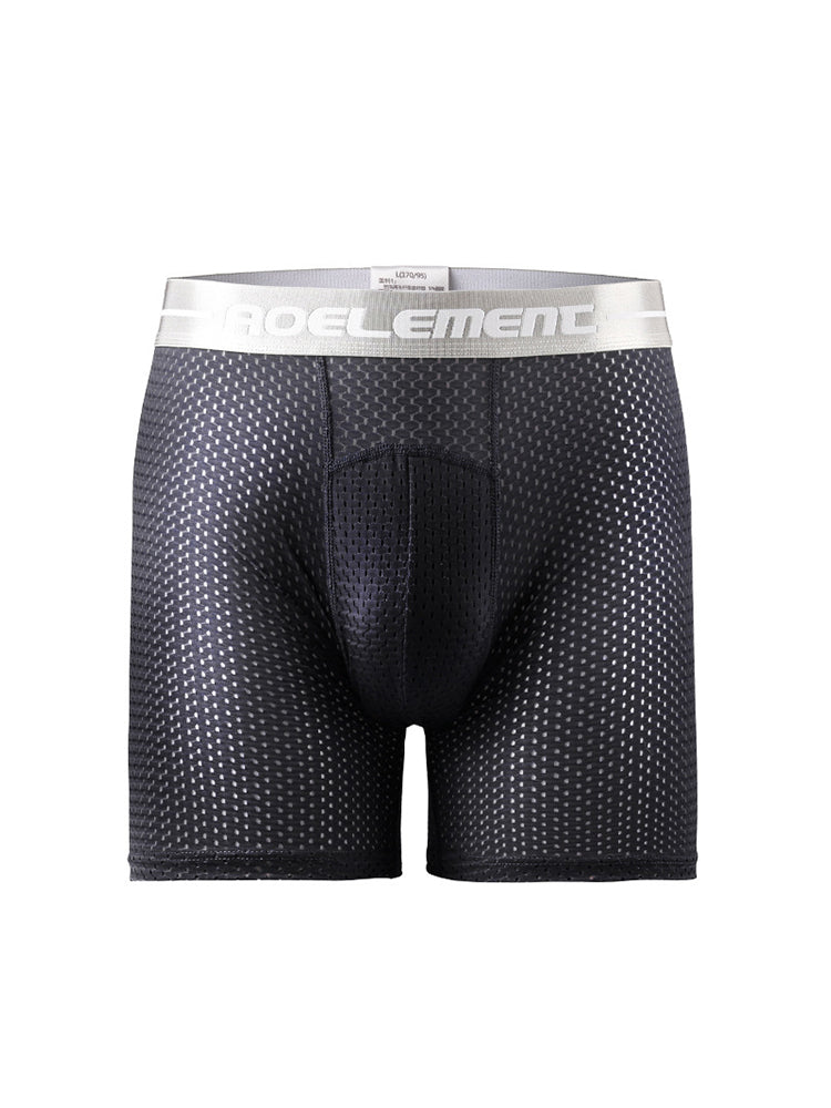 3 Pack Men's Breathable Boxers Briefs | dmunderwear detail image 15
