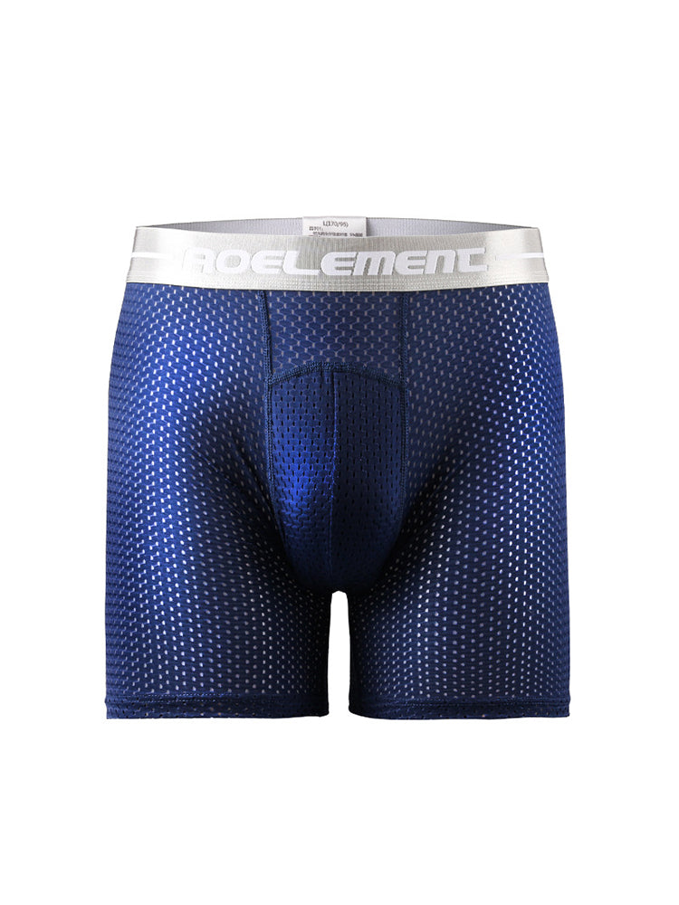 3 Pack Men's Breathable Boxers Briefs | dmunderwear detail image 16