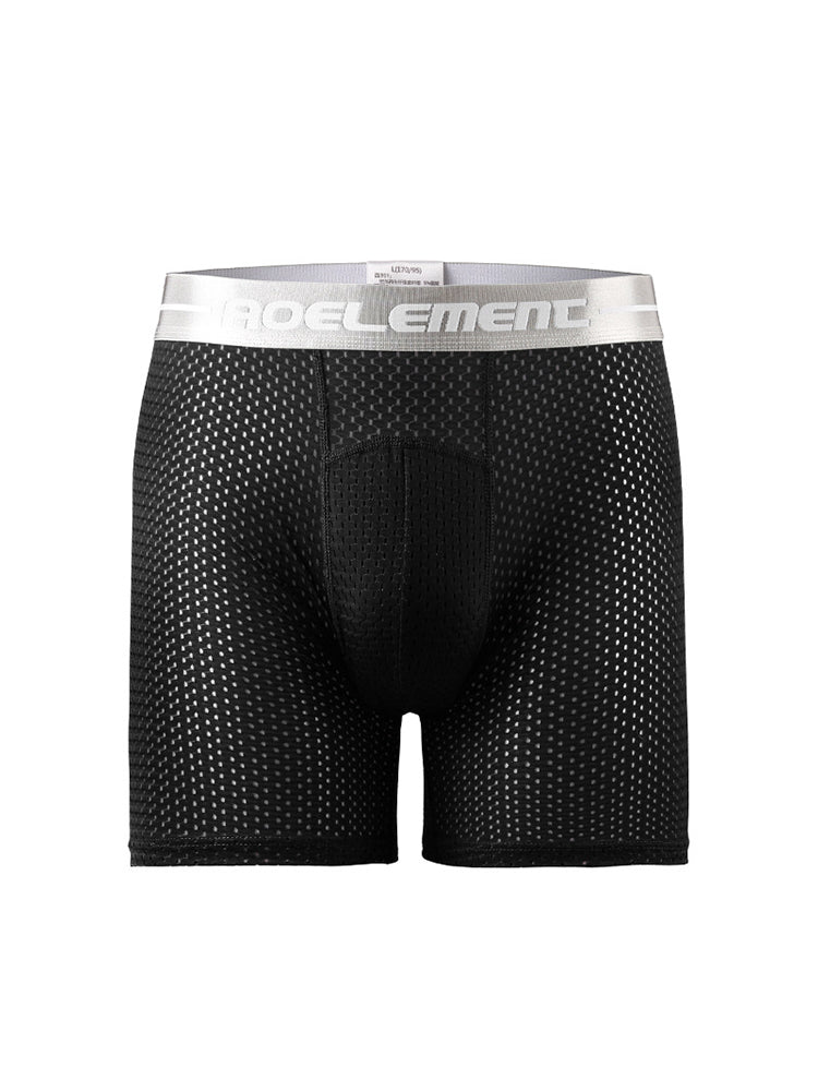 3 Pack Men's Breathable Boxers Briefs | dmunderwear detail image 8