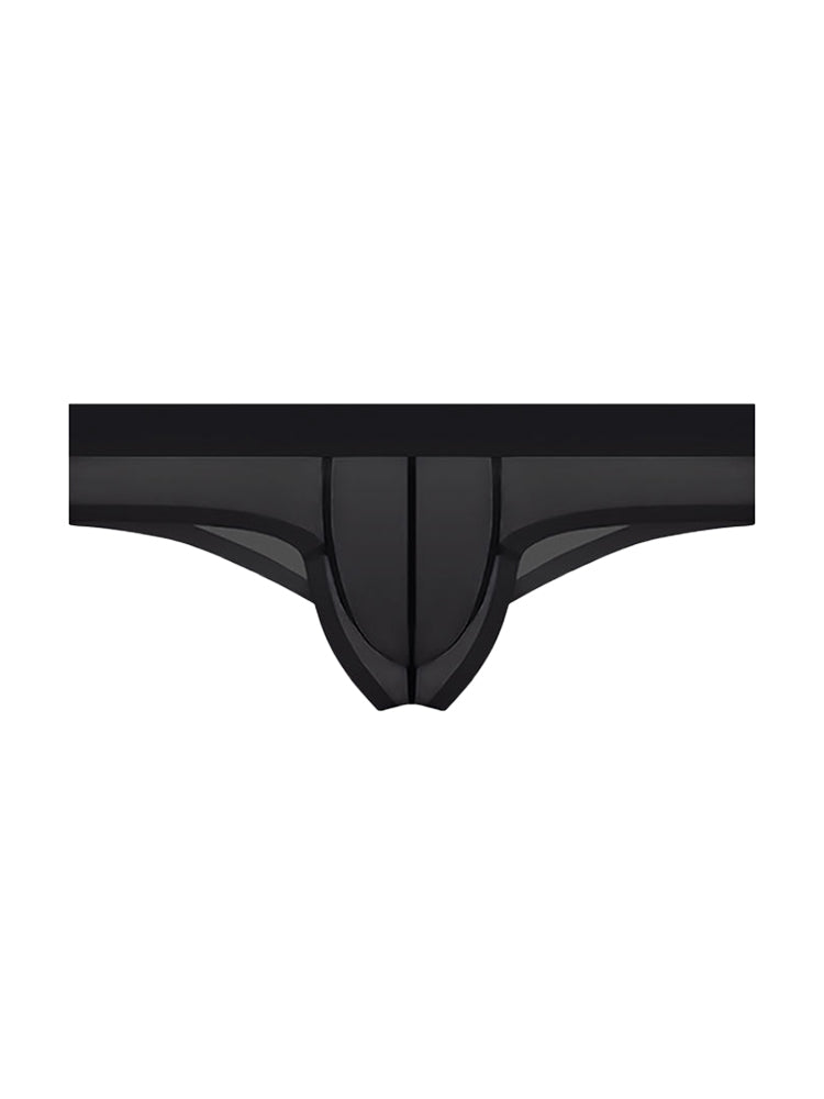 3 Pack Men's Ice Silk Breathable Seamless Comfort Stretch Fit Low-Rise Bikini | dmunderwear detail image 11