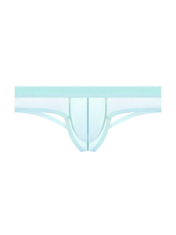 3 Pack Men's Ice Silk Breathable Seamless Comfort Stretch Fit Low-Rise Bikini | dmunderwear detail image 15