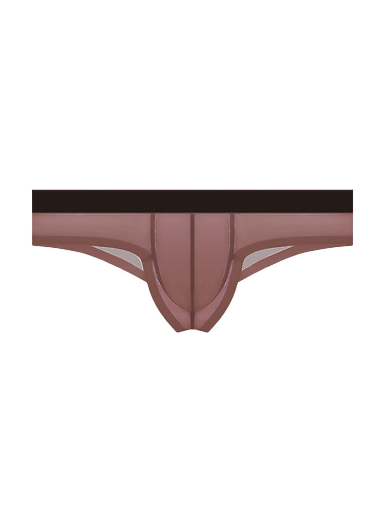 3 Pack Men's Ice Silk Breathable Seamless Comfort Stretch Fit Low-Rise Bikini | dmunderwear detail image 16