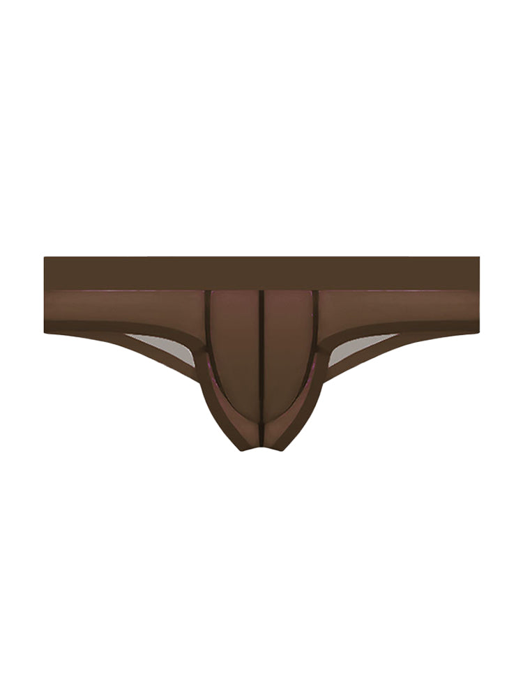 3 Pack Men's Ice Silk Breathable Seamless Comfort Stretch Fit Low-Rise Bikini | dmunderwear detail image 17