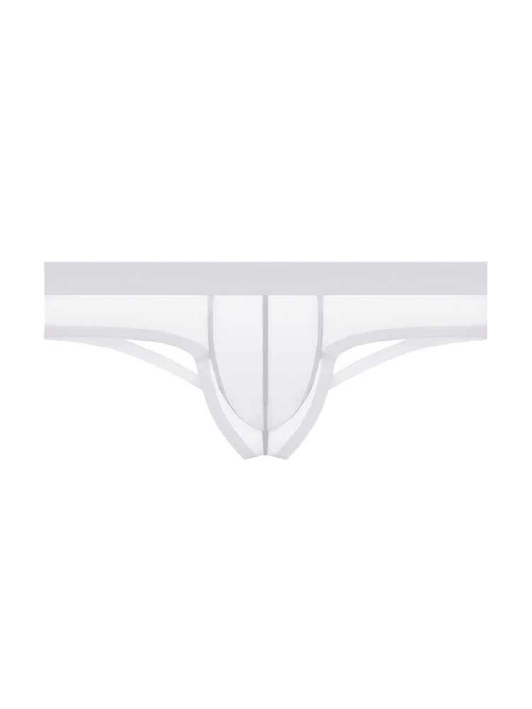 3 Pack Men's Ice Silk Breathable Seamless Comfort Stretch Fit Low-Rise Bikini | dmunderwear detail image 9